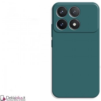 Liquid Air silikoninis žalias dėklas - su kameros apsauga (Xiaomi Poco F6 Pro 5G) Liquid Air silikoninis žalias dėklas - su kameros apsauga (Xiaomi Poco F6 Pro 5G)